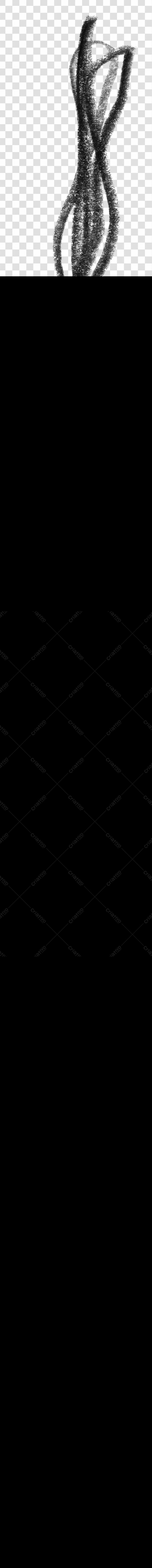 Elemento gráfico abstrato PNG com fundo transparente