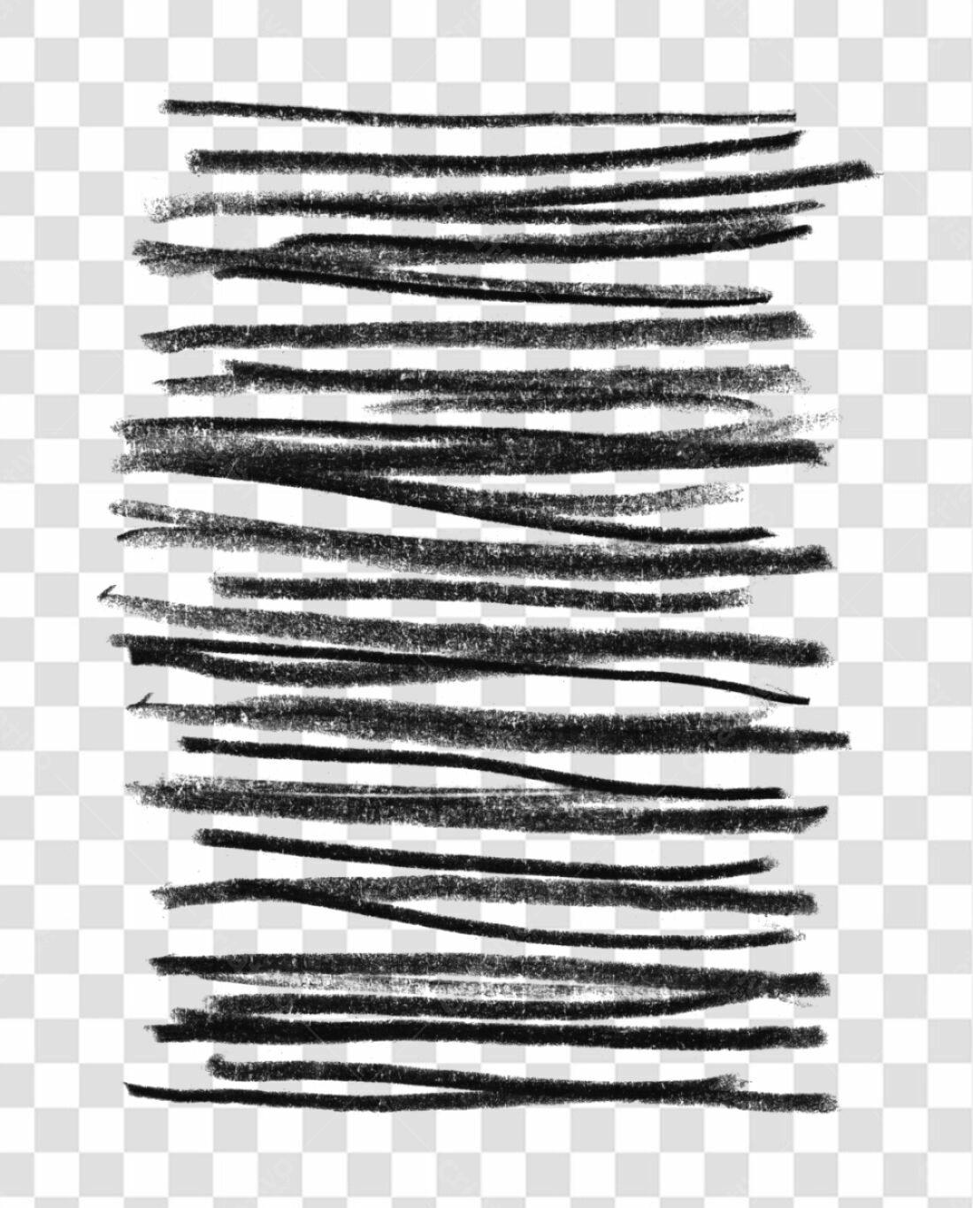 PNG Textura Risco Preto com fundo transparente