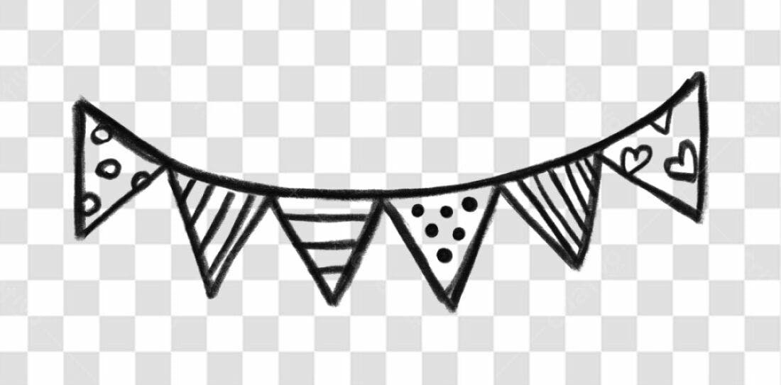 Banner Festa Infantil PNG com fundo transparente