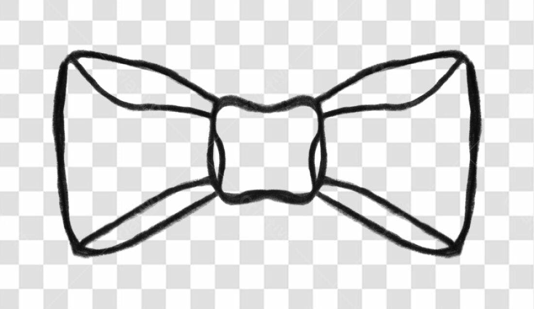Logo PNG com fundo transparente Gravata Borboleta