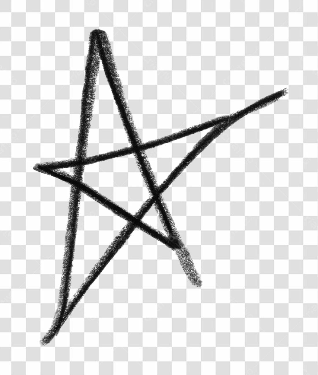 Elemento gráfico Estrela PNG com fundo transparente