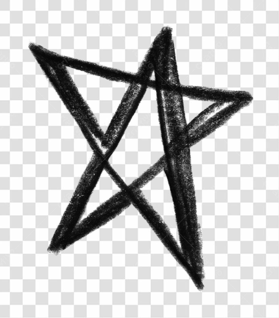 Elemento gráfico Estrela PNG com fundo transparente