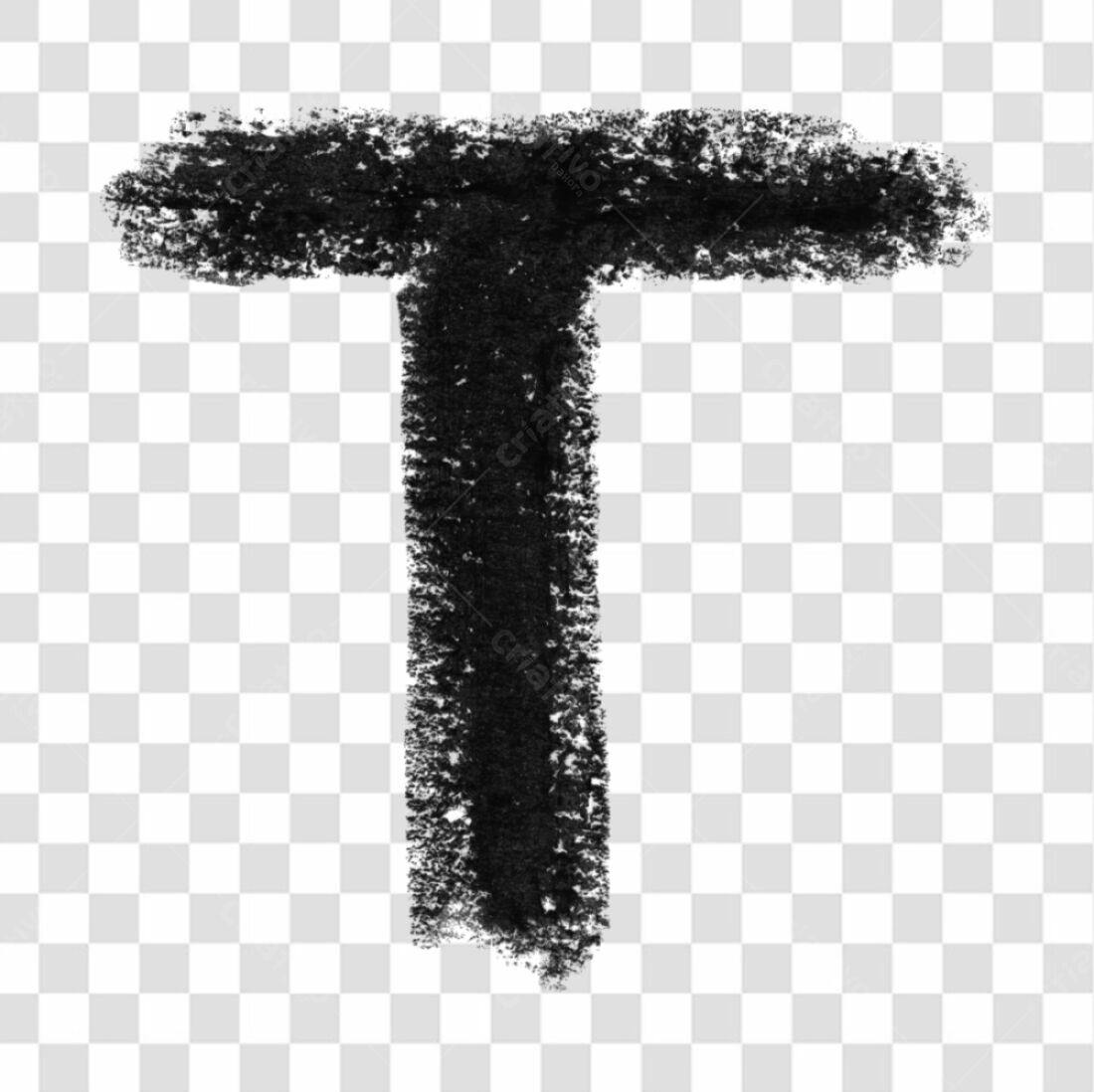 Logo PNG com fundo transparente estilo giz