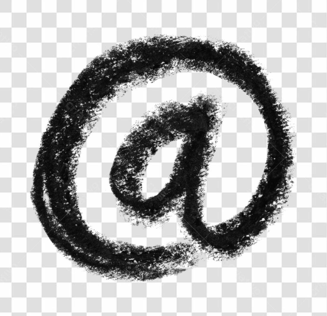 Logo email PNG com fundo transparente
