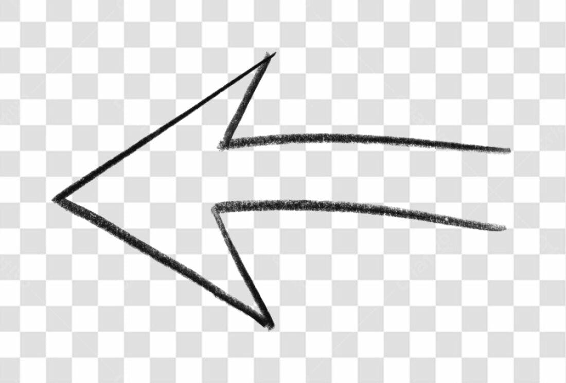 Ícone Seta Esquerda PNG com fundo transparente