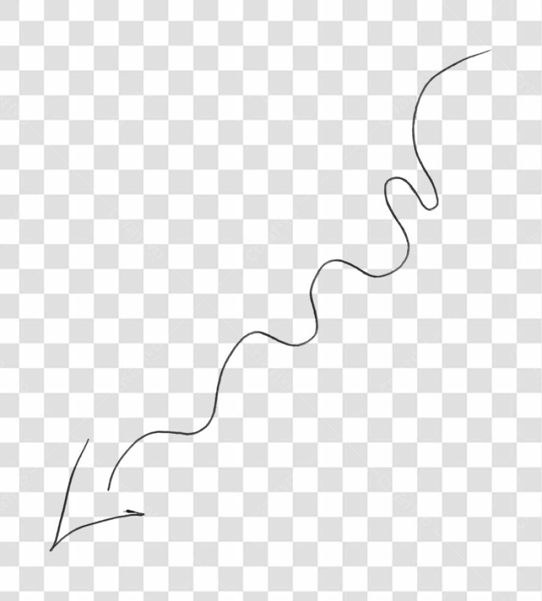 Elemento gráfico seta PNG com fundo transparente
