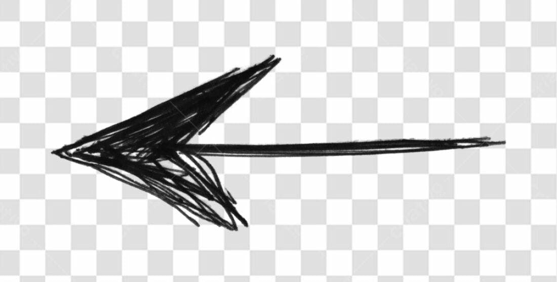 Icone Seta Esquerda PNG com fundo transparente