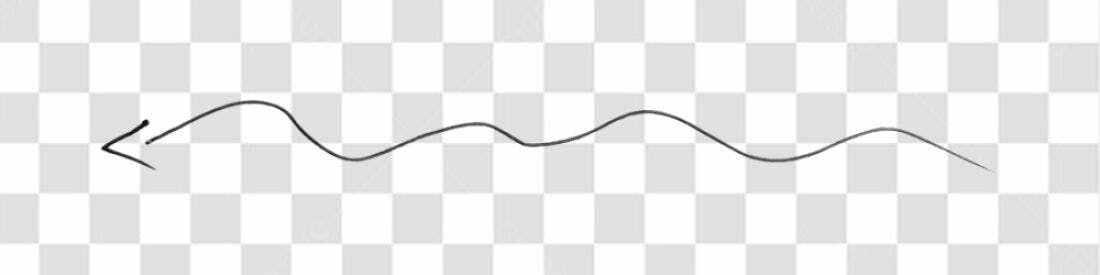 Elemento gráfico seta PNG com fundo transparente