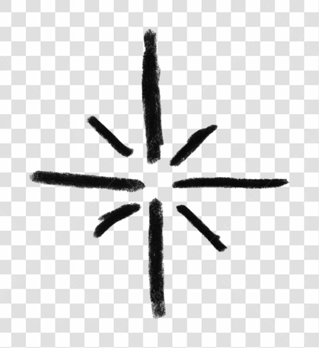 Elemento gráfico Estrela PNG com fundo transparente