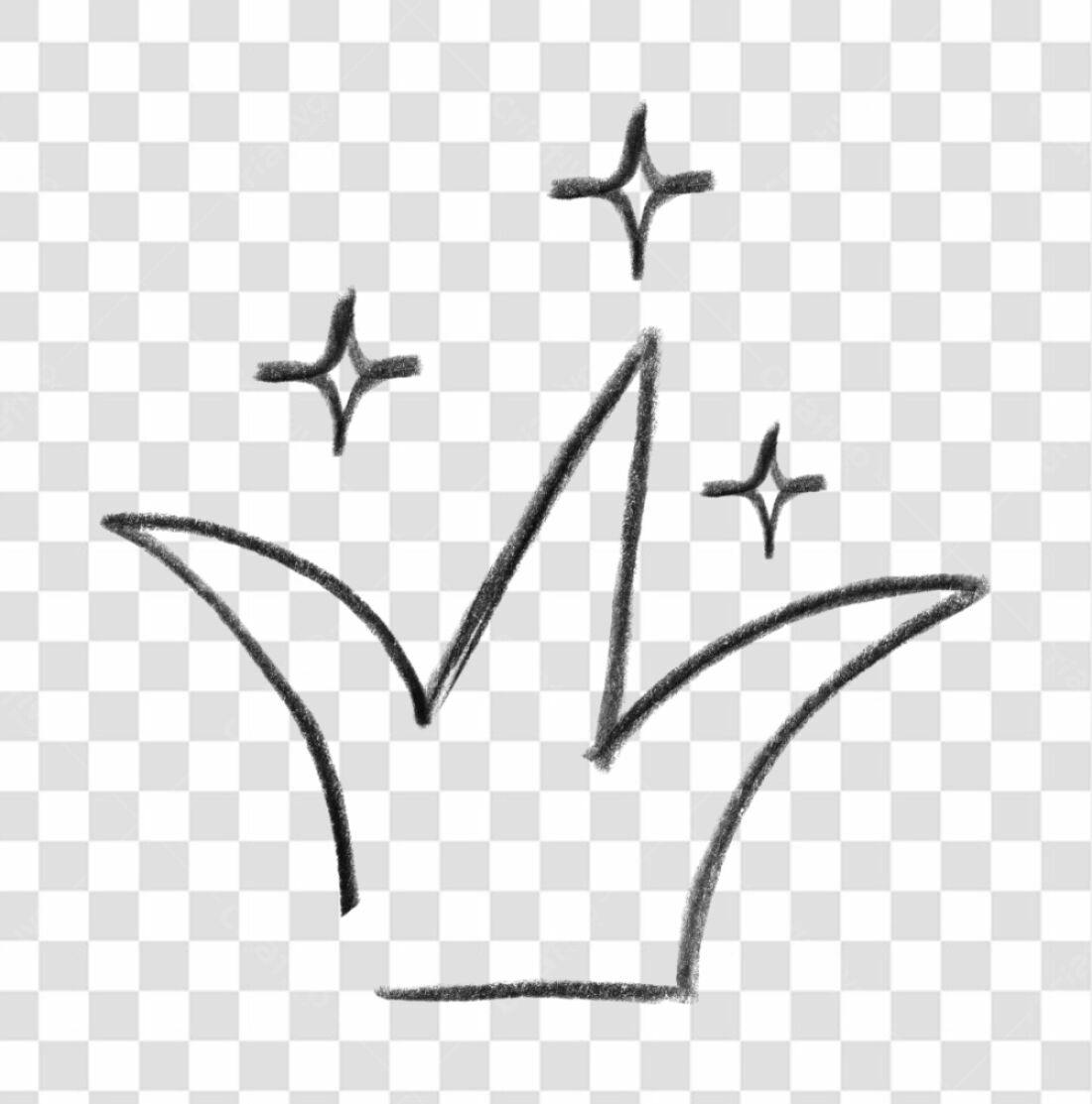 Logo PNG com fundo transparente estilo desenho