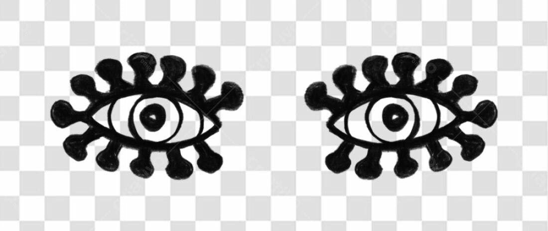 PNG Icon Olho Místico para Stories Instagram com fundo transparente