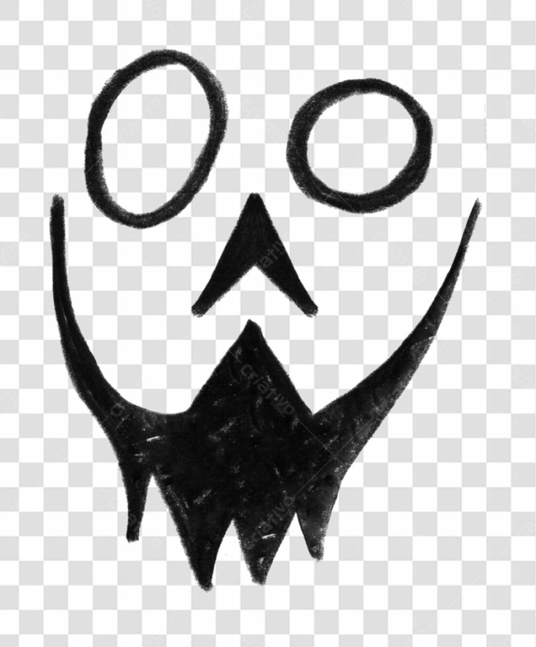 Design para Halloween PNG com fundo transparente