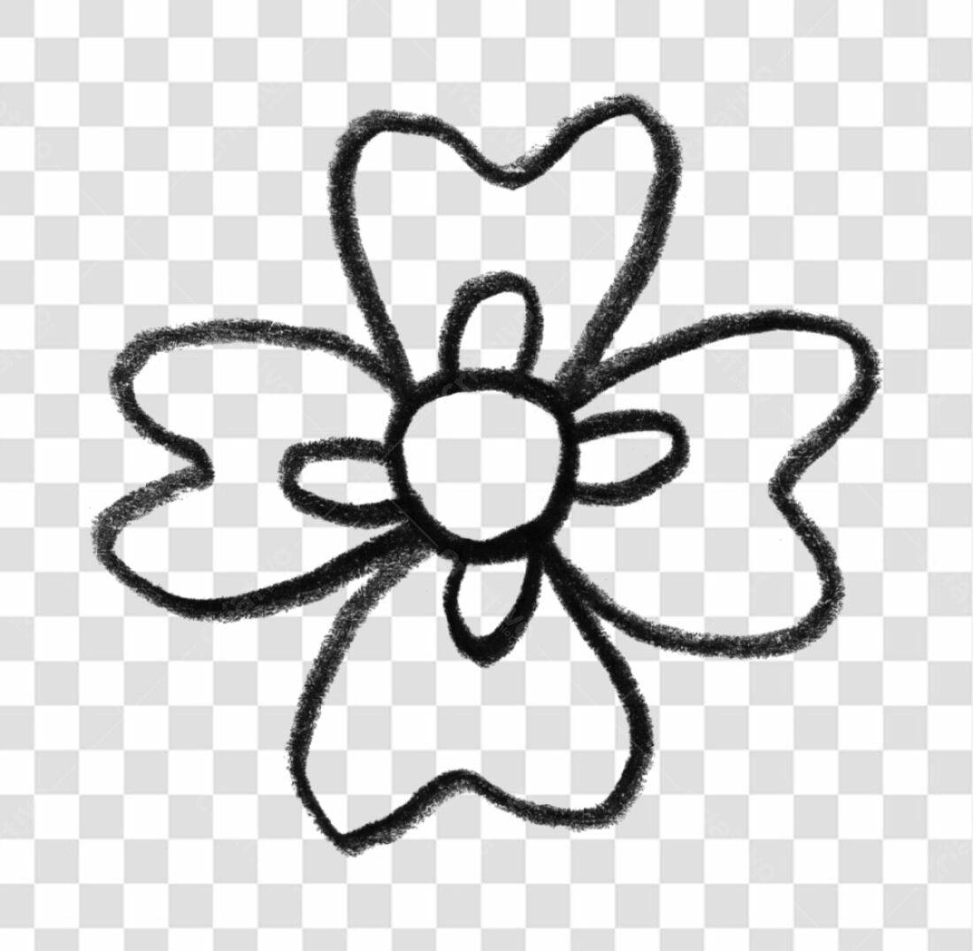 Post Instagram Flor PNG com fundo transparente