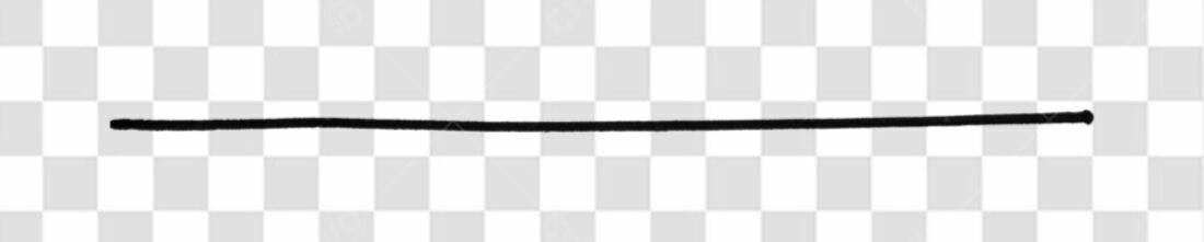 PNG Divisoria linha preta simples com fundo transparente