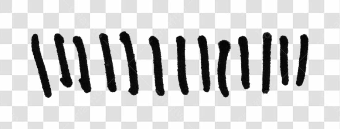 Elementos gráficos abstratos PNG com fundo transparente