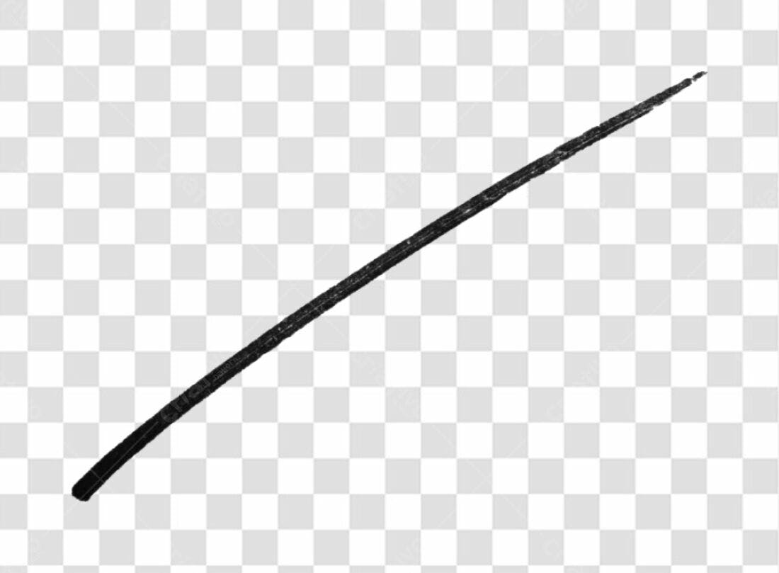 Elemento gráfico linha preta PNG com fundo transparente