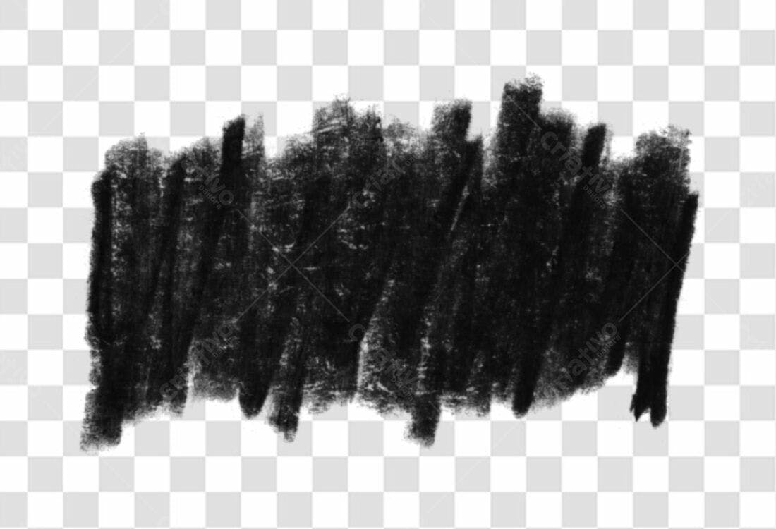 Banner Preto Textura Grunge PNG com fundo transparente