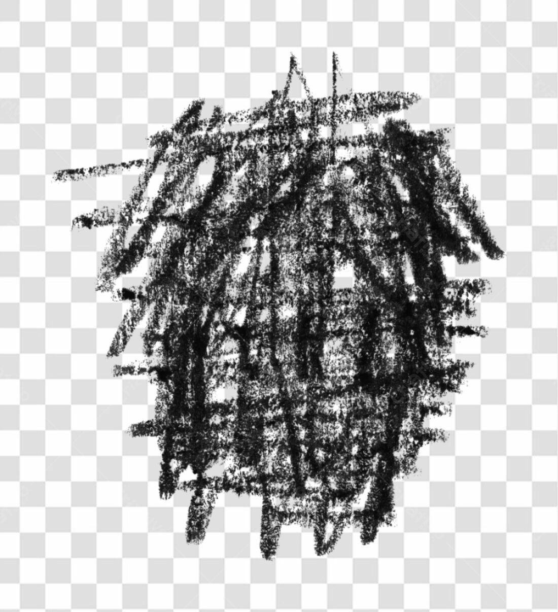 PNG Textura Abstrata em Preto e Branco com fundo transparente