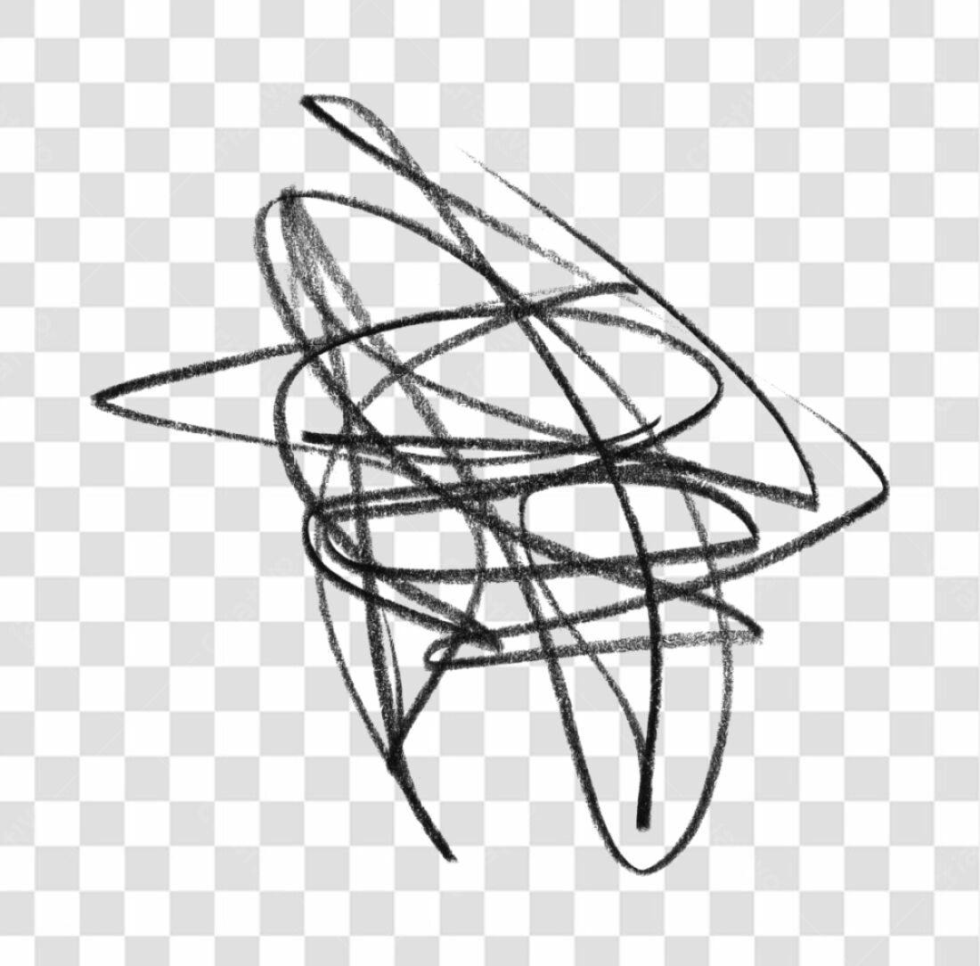 PNG Elemento Abstrato para Design com fundo transparente