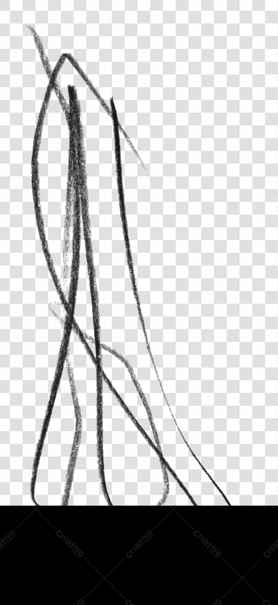 Arte Abstrata PNG com fundo transparente