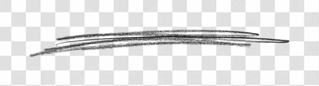 Elemento gráfico traço de giz PNG com fundo transparente