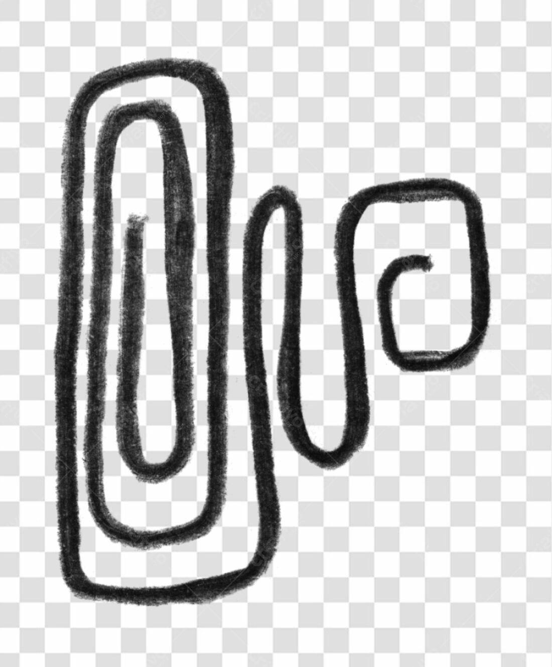 Logo minimalista PNG com fundo transparente