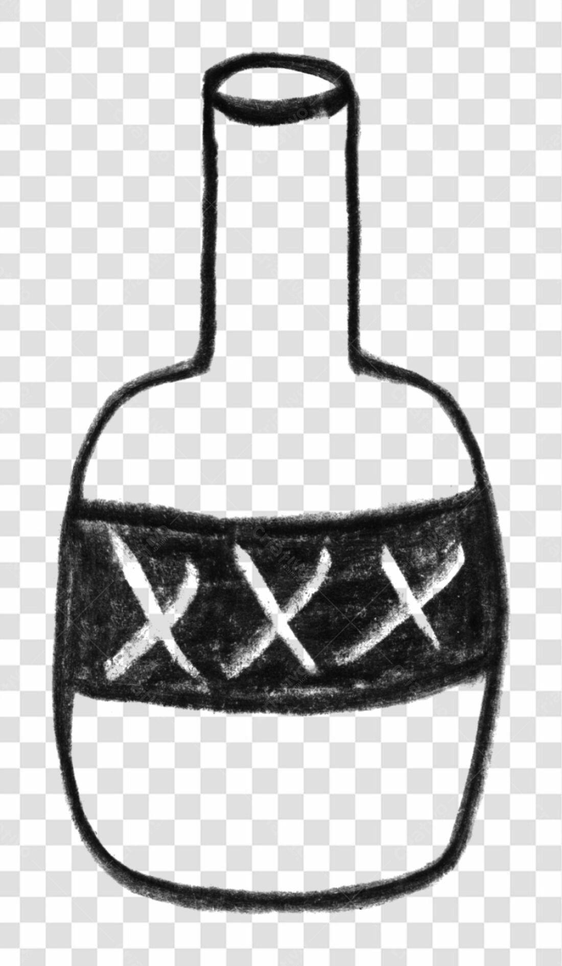 Logo Garrafa Bebida PNG com fundo transparente