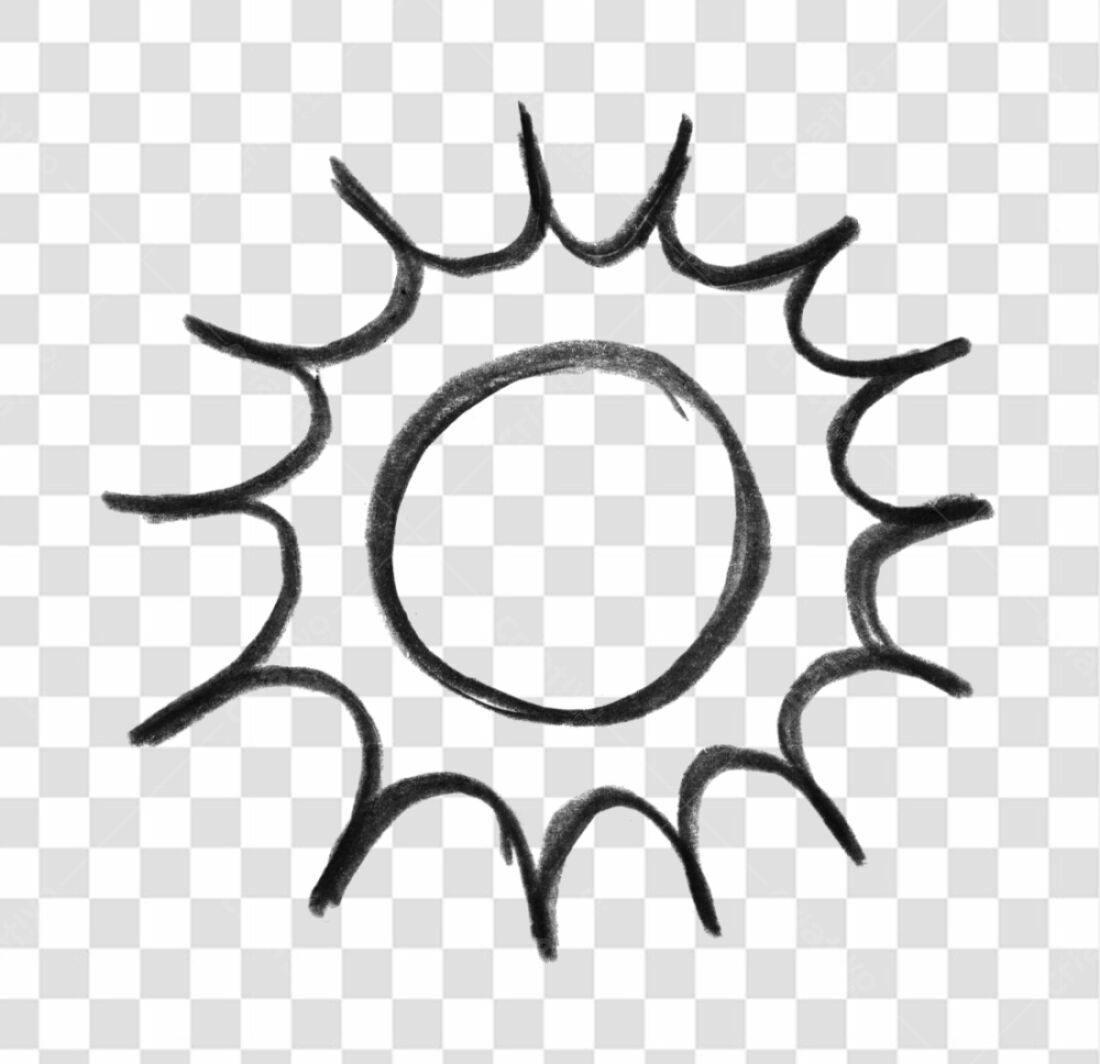 Icone sol PNG com fundo transparente