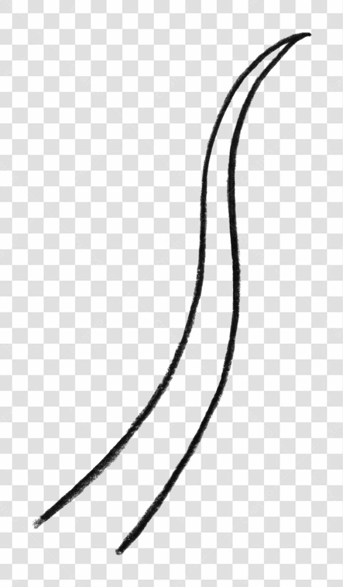 Elemento gráfico abstrato PNG com fundo transparente