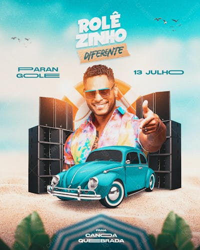 Social Media Evento Rolezinho Diferente
