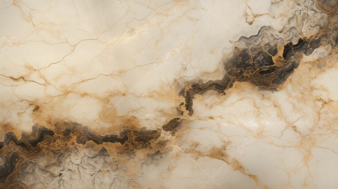 Textura Mármore Bege e Dourado para Design