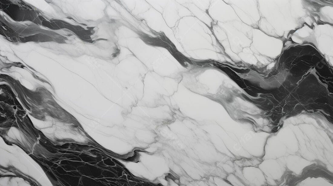 Textura Mármore Preto e Branco para Design de Interiores
