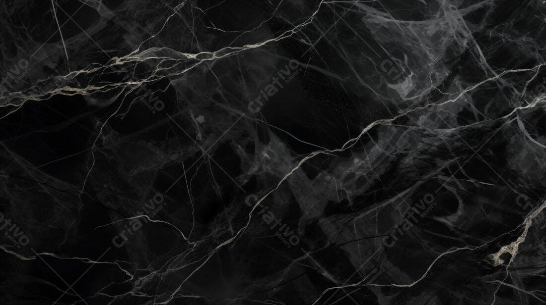 Textura Mármore Preto Veias Prateadas para Design