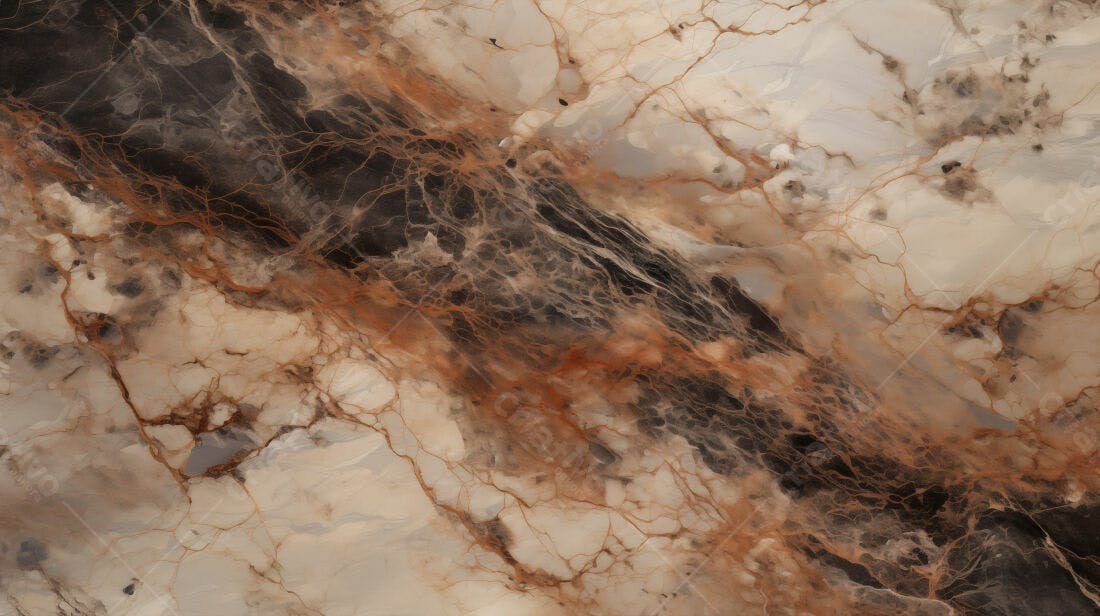 Textura Mármore Bege e Marrom para Design de Interiores