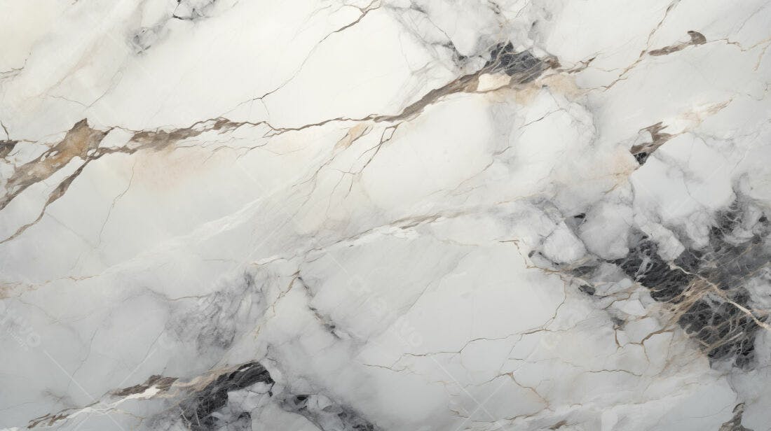 Textura Mármore Branco com Veios Cinzas para Design de Interiores