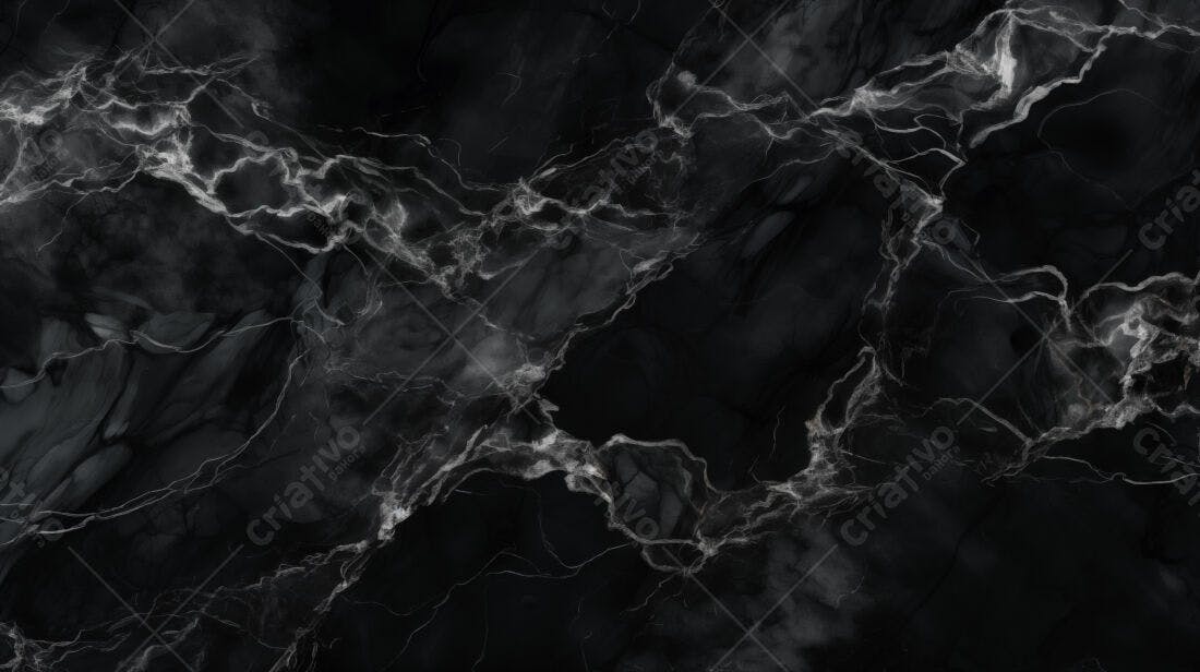 Textura Mármore Preto Veias Brancas para Fundo
