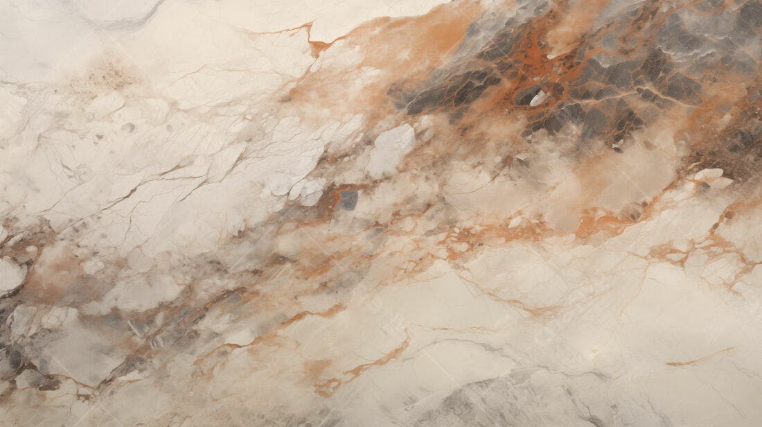 Textura Mármore Bege e Marrom para Design de Interiores