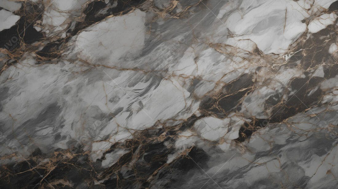 Textura Mármore Cinza e Dourado para Design