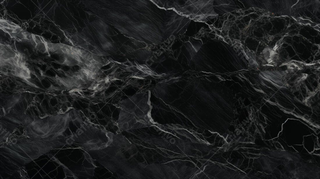 Textura Mármore Preto Veias Brancas para Design