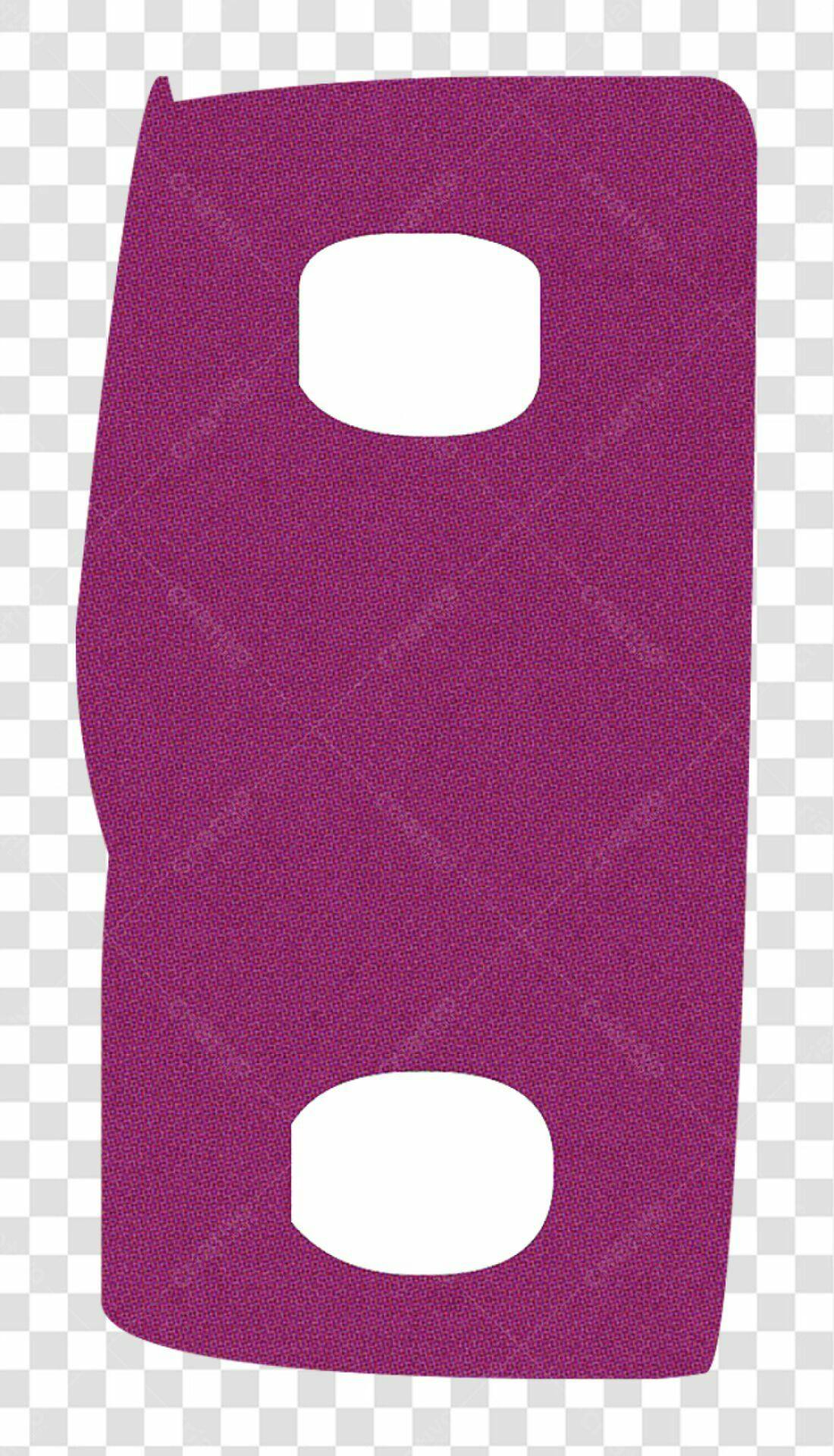 Banner roxo com espaços em branco PNG com fundo transparente