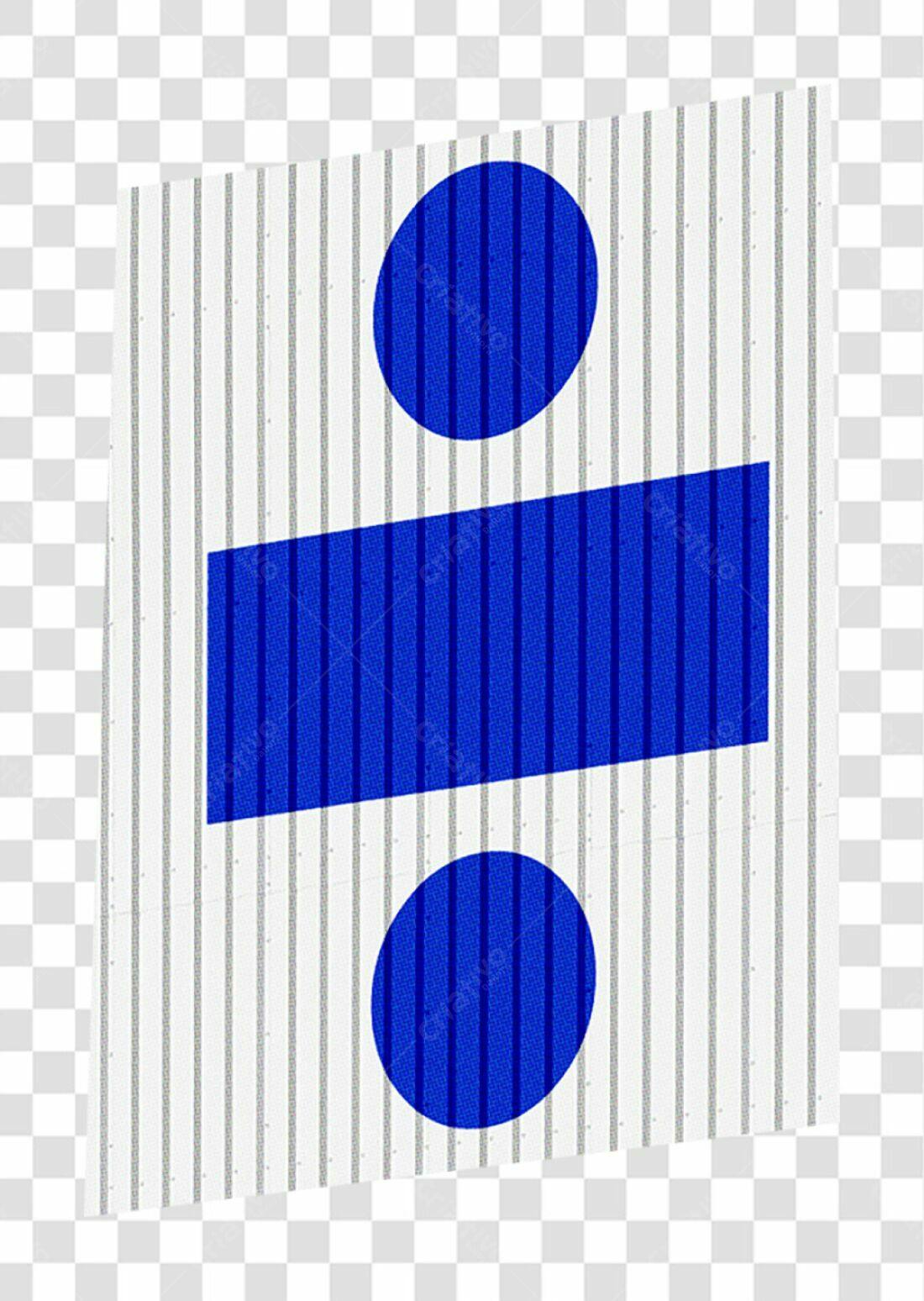 Banner abstrato azul e branco PNG com fundo transparente