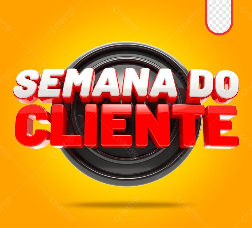 Semana Do Cliente Preto png