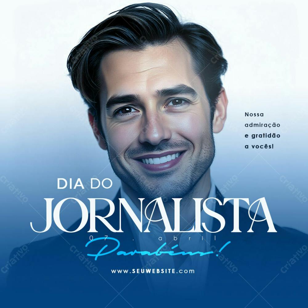 Dia Do Jornalista Dia 07 De Abril Parabéns 06