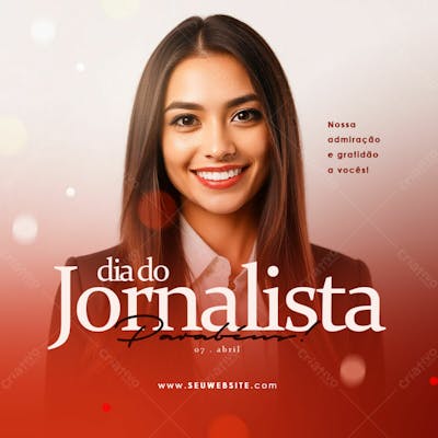 Dia Do Jornalista Dia 07 De Abril Parabéns 05