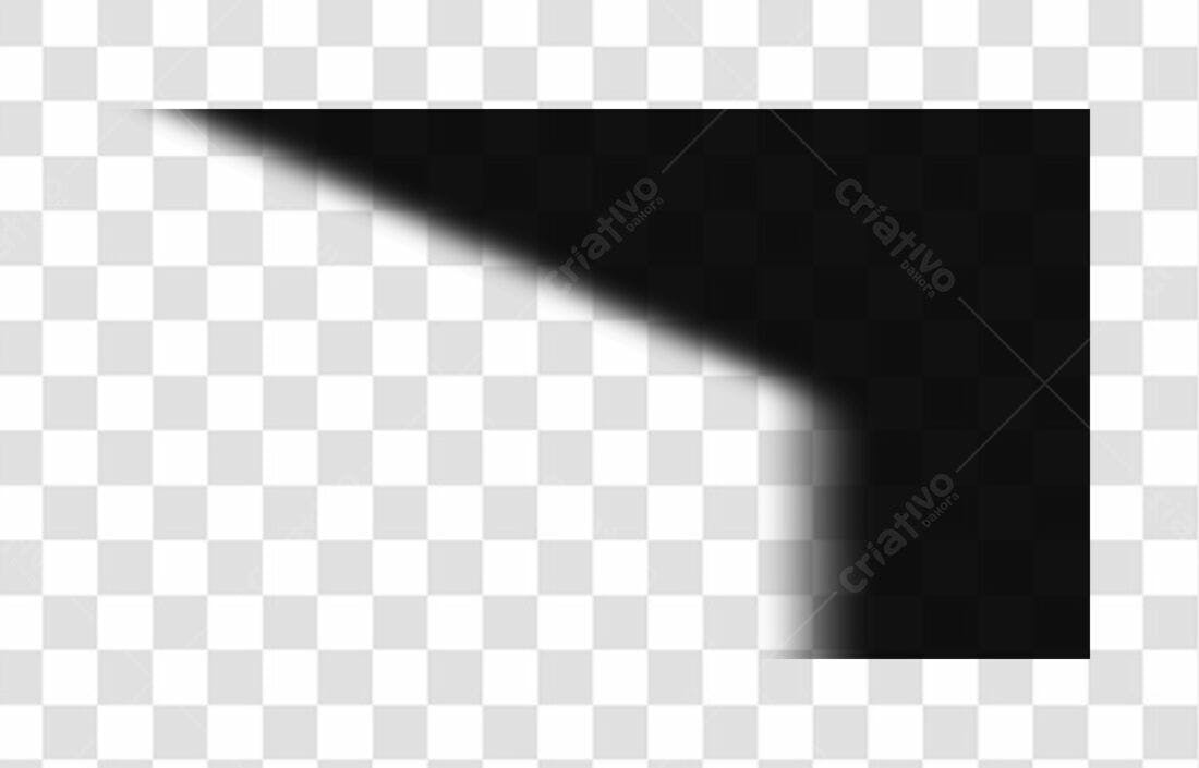 Banner preto degradê PNG com fundo transparente