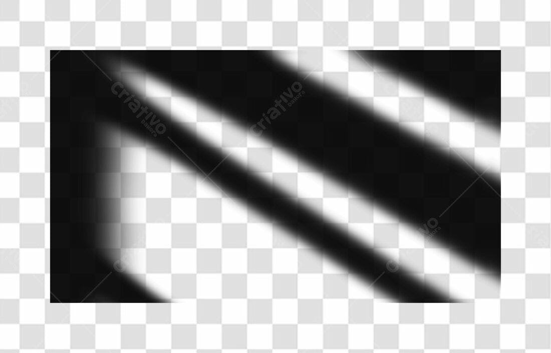 Banner sombras PNG com fundo transparente