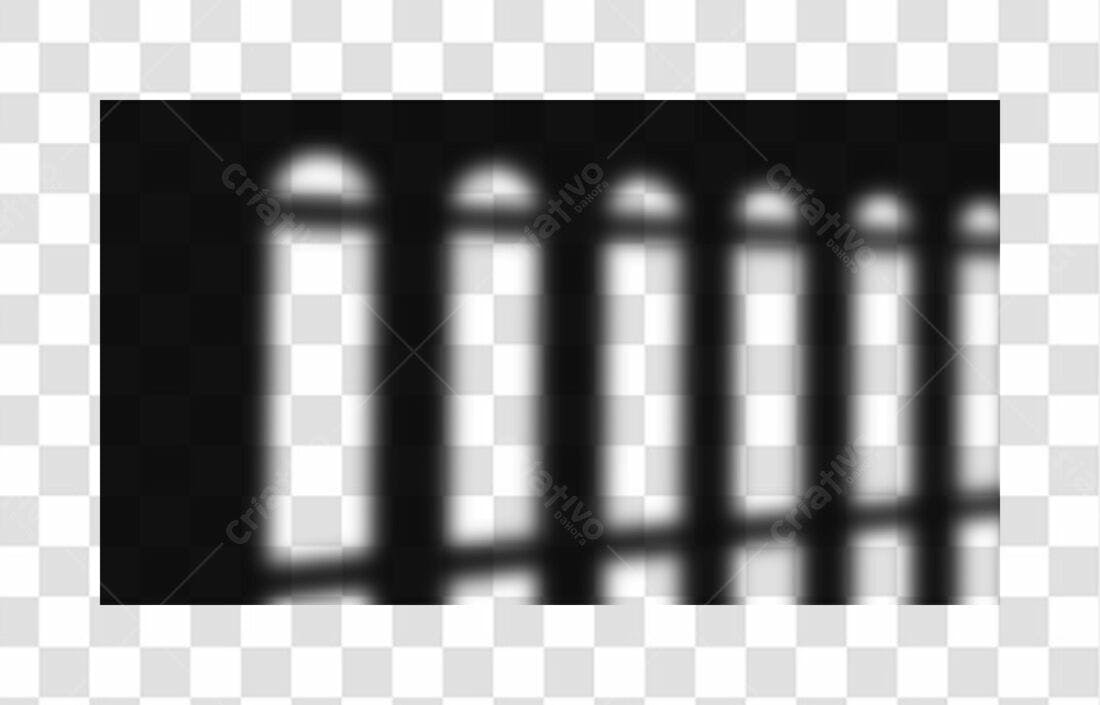 Banner Sombra de Janelas PNG com fundo transparente