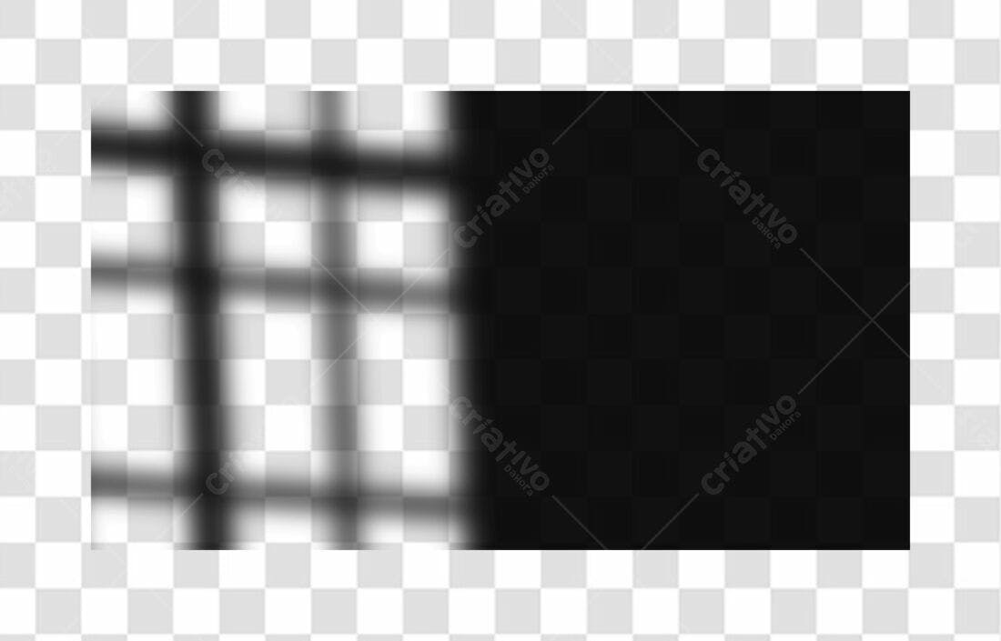 Banner sombra grade PNG com fundo transparente