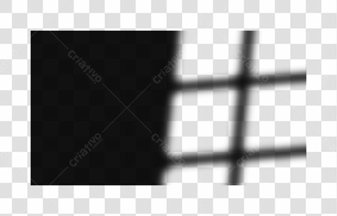 Banner Sombra Grade PNG com fundo transparente