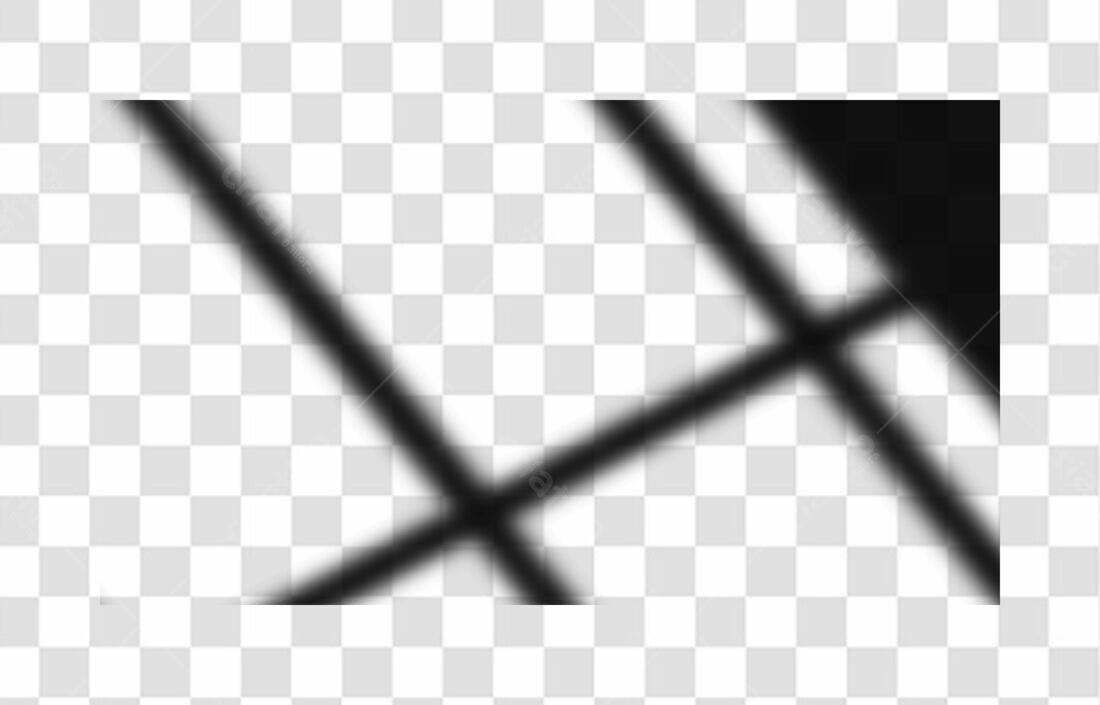 PNG Sobreposição de Sombras para Design Moderno com fundo transparente